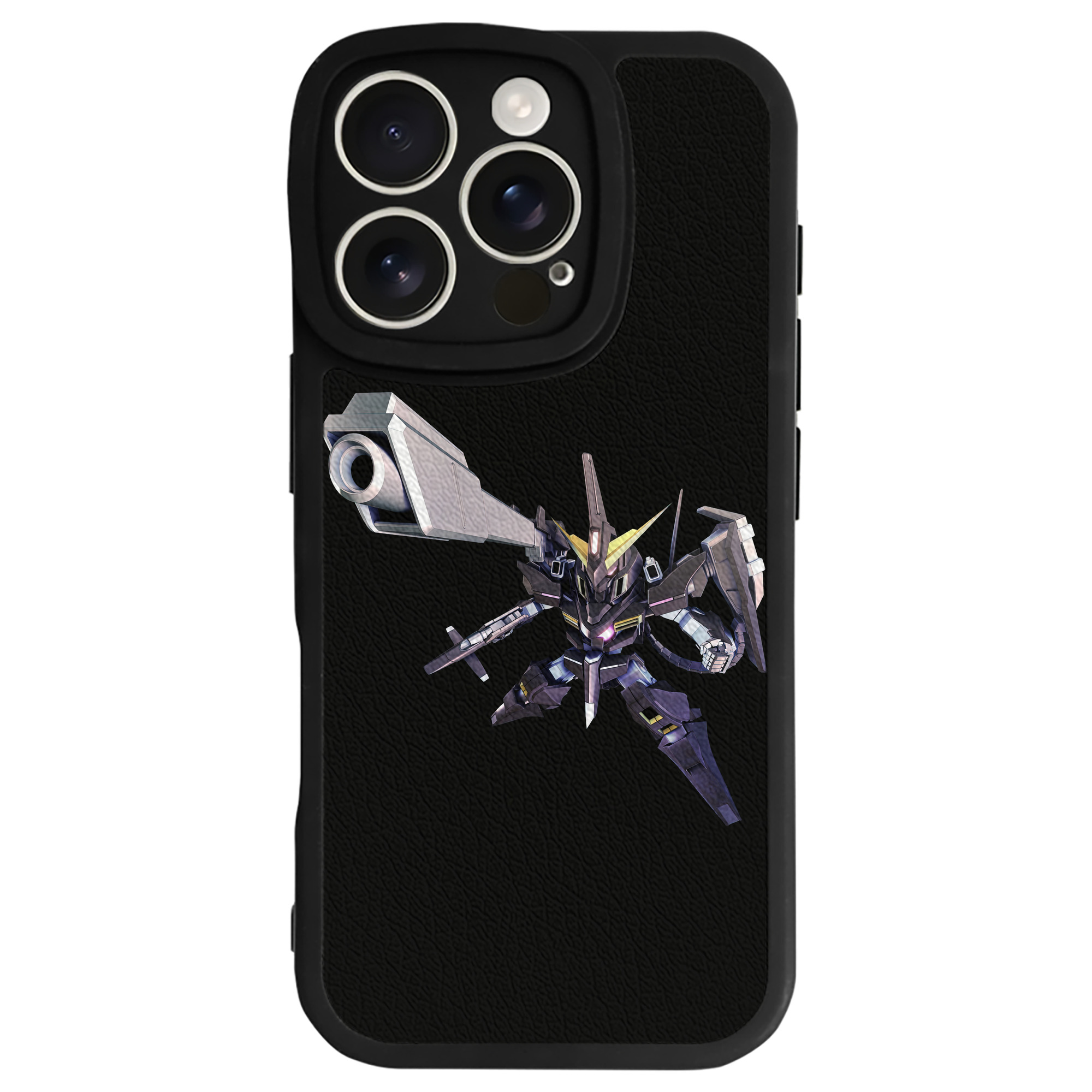 （画像用） 機動戦士ガンダム Mobile Suit Gundam 【iPhone 16シリーズ対応】シリコンスマホケース（レザー調） 材質：シリコン